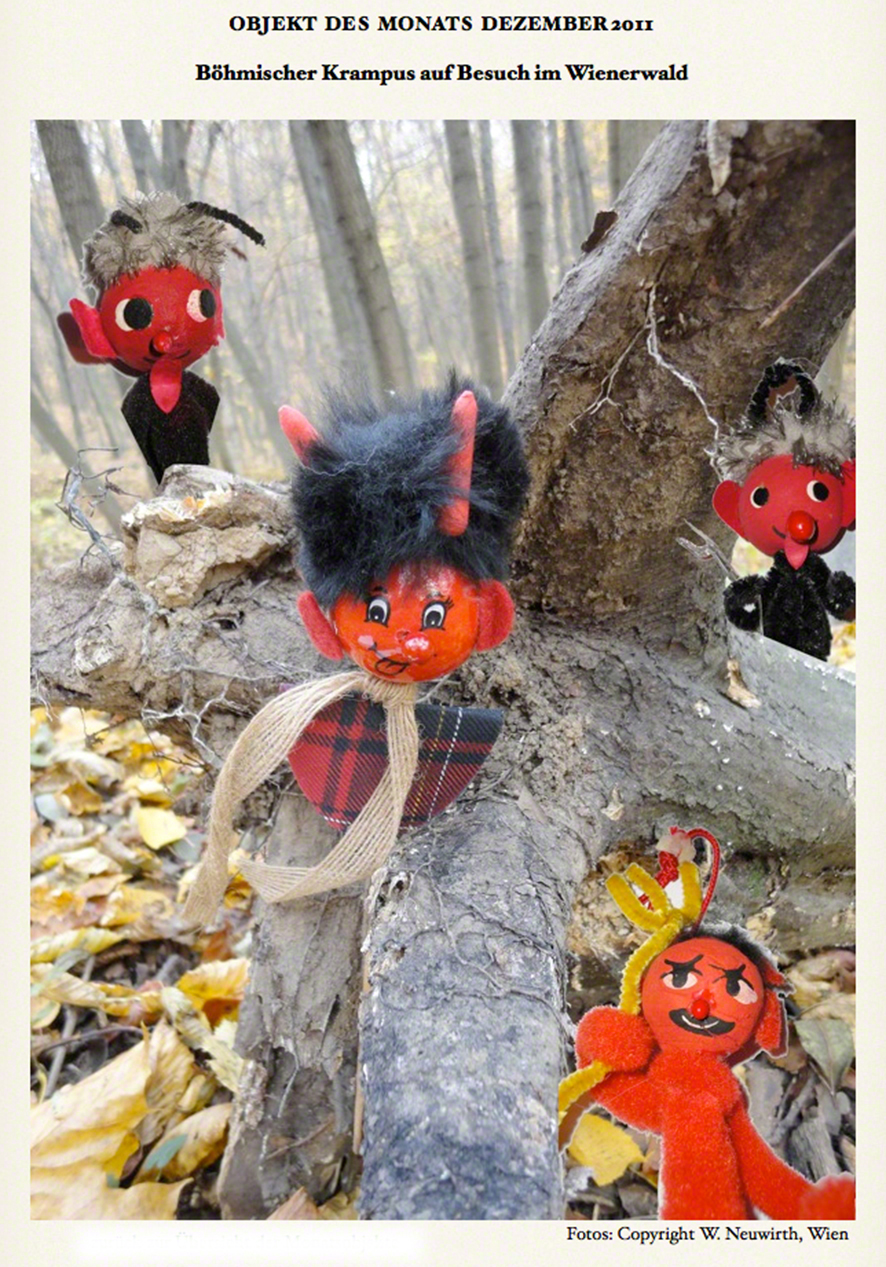 Böhmischer Krampus im Wienerwald