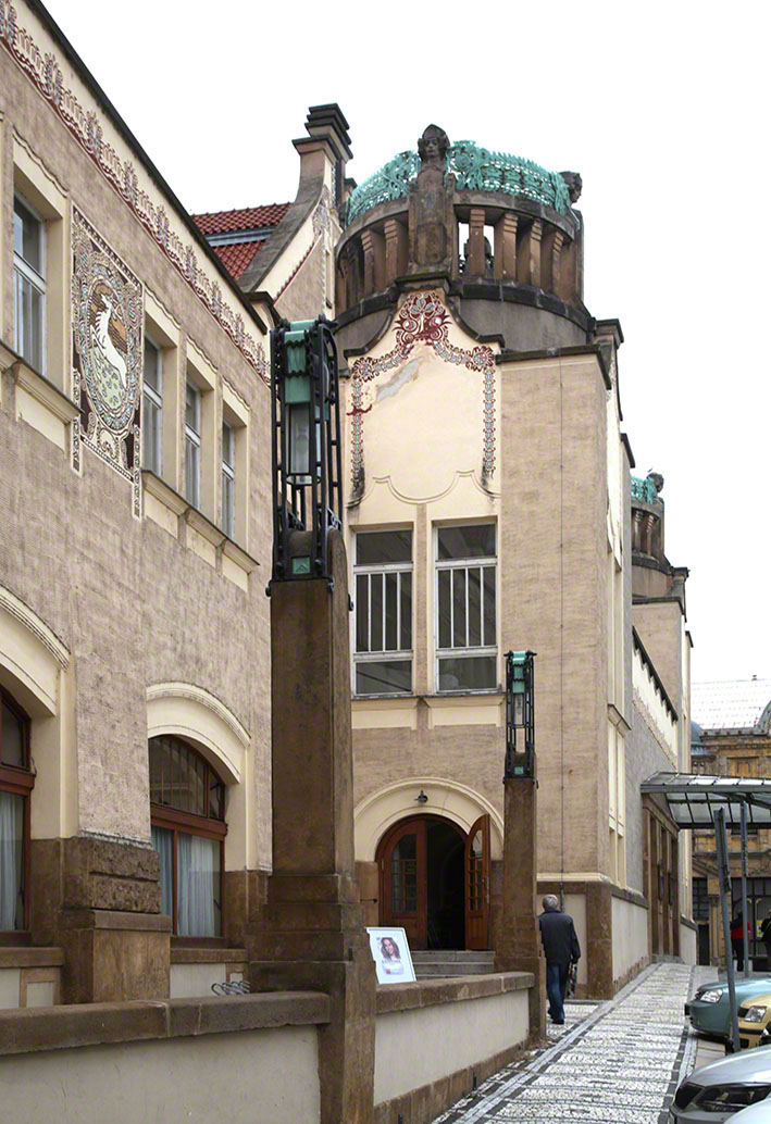 Jan Kotĕra, Theater in Prossnitz/Mähren